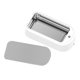 thumbnail image 5 of Limpiador de joyas Limpiador profesional Máquina de limpieza doméstica compacta para aretes, anteojos, joyas, pinceles de maquillaje Gris, 5 of 9