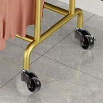 OFFIGAM Set of 4 Heavy Duty Black Chair Casters Replacement Wheels for Smooth Rolling Office and Desk Chairs