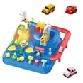 thumbnail image 1 of Para niños, vagones de juguete, pistas de carreras, coches de aventura, juguetes preescolares para niños Estilo 5 con 3 coches, 1 of 6