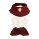 thumbnail image 2 of Sombrero de muñeco de peluche colgante, camiseta, pantalón, accesorio de vestuario, tela de para accesorio fotográfico de muñeco de Estilo A, 2 of 8
