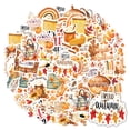 thumbnail image 5 of 35pcs-100pcs Cozy Stationery Stickers Autumn Kids Stickers Pumpkin Graffiti Decals DIY Stickers for Laptops Suitcase, 5 of 9