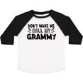thumbnail image 3 of Inktastic Don't Make Me Call My Grammy Boys or Girls Toddler T-Shirt, 3 of 5