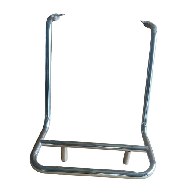 Soporte de reposapiés para salón, piezas de silla de peluquero, equipo de barberos para peluquería plata