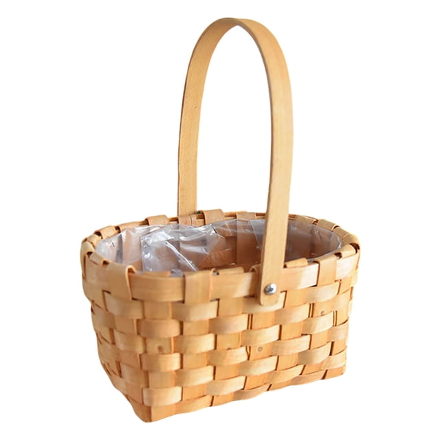Handmade Woven Flower Decorative Storage for Living Room Home and Wedding Floral Arrangements