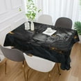 thumbnail image 5 of BZSMCE Square Tablecloth Black Panthers Pattern Tableclothes, 5 of 9