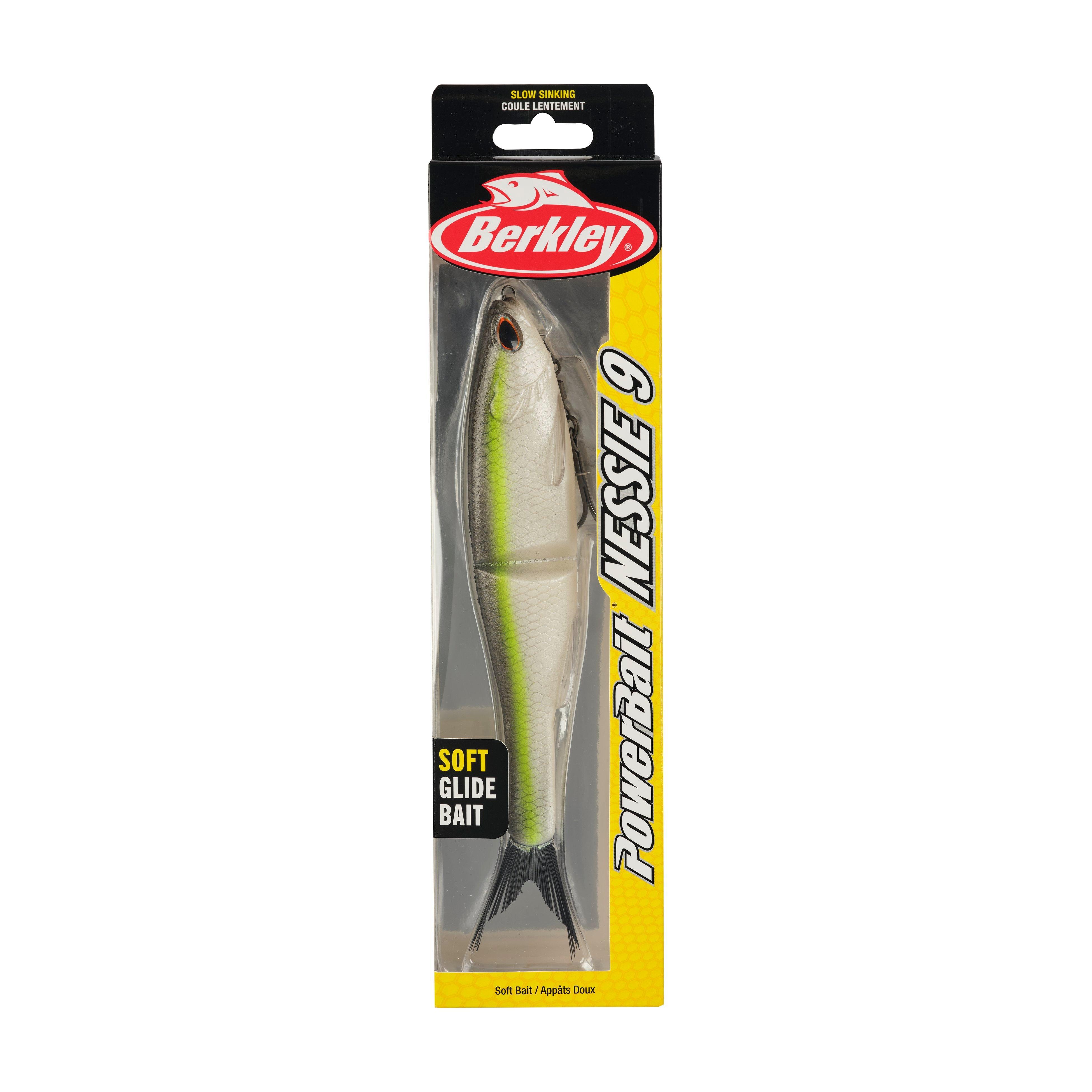 Berkley PowerBait® Nessie, 9 in, Green Back