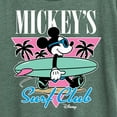 thumbnail image 3 of Disney - Mickey & Friends - Mickey's Surf Club - Miami Retro Colors - Women's Short Sleeve Graphic T-Shirt, 3 of 5
