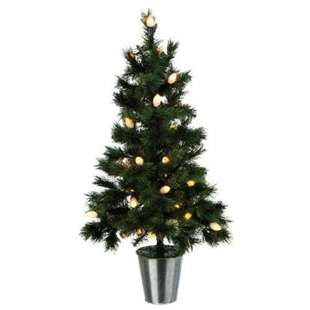 Midwest Seasons 3' Green Pine Artificial Christmas Tree