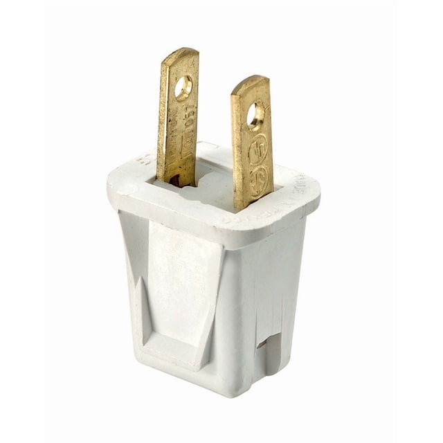 Tapón termoplástico de hoja recta Leviton 1-15P 20-18 AWG