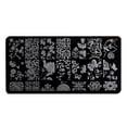 thumbnail image 3 of Lubelski Mode Fleur Papillon Nail Art Timbre Modèle Image Plaque Manucure Accessoire, 3 of 7