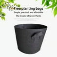 thumbnail image 4 of CSChome Flower Grow Bags Flower Grow Bags Eco friendly Breathable Strong Load bearing Multipurpose Felt 6 Pcs, 4 of 6