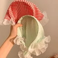 thumbnail image 4 of Ins Pastoral Style Lazy Person Lace Headscarf Lace Headband Sun Protection Headscarf Triangle Headscarf Hairhoop Triangle Scarf Hairhoop Headwear 5, 4 of 8