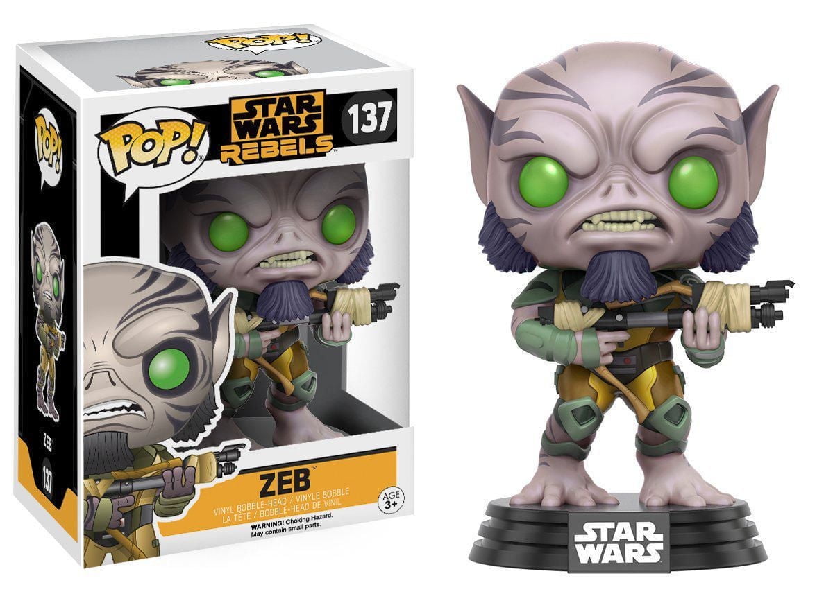 Funko POP! Star Wars Rebels - Zeb Vinyl Figure