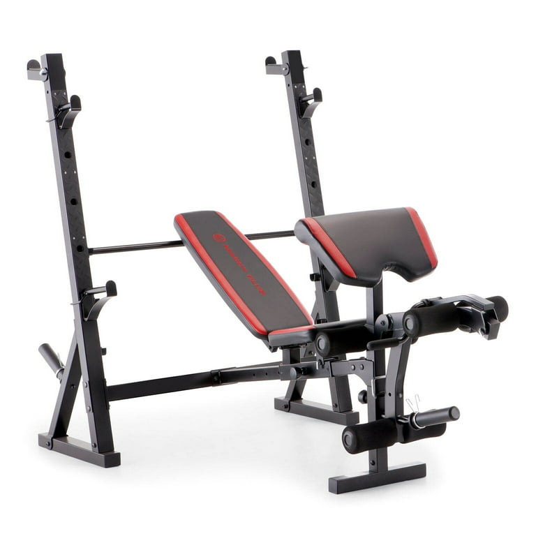 Marcy Home Gym Workout Fitness Exercise Deluxe Olympic Weight Lifting Bench