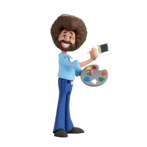 NECA Bob Ross: Bob Ross Toony Classic Action Figure (6")