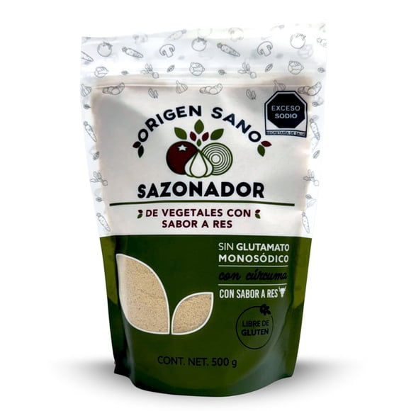 Sazonador con Sabor a Res Origen Sano 500gr