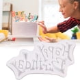thumbnail image 4 of Pastel De Feliz Cumpleaños, Molde De Silicona Para Letras, Herramienta Para Hornear Para Diy, Dulces De Chocolate, Galletas, Pudines Yuarrent HA041722-03, 4 of 6