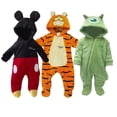 thumbnail image 1 of Kit 3 Mamelucos con Gorro Bordado Disney Mickey Mouse, Tigger, Mike Disney  KitB373, 1 of 5