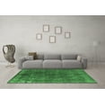 thumbnail image 3 of Ahgly Company Indoor Rectangle Oriental Emerald Green Industrial Area Rugs, 8' x 12', 3 of 4