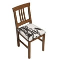 thumbnail image 1 of KLL Cowboy Ride A Horse Pattern Seat Covers for Dining Room Chairs,Washable Chair Seat Chair Covers Seat Protector-Two Pieces, 1 of 7
