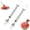 2PCS, variant on 2-in-1 Stainless Steel Watermelon Fork Slicer, Dual Head Fruit Cutter Tool, Multipurpose Watermelon Slicer for Grape Mango Pitaya