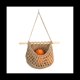 thumbnail image 5 of Cesta de Frutas de Pared Cestas Colgantes Trenzadas para Cocina Cesta de Frutas y Verduras Almacenamiento de 3 Niveles Bolsillo Tejido Colgante A, 5 of 6