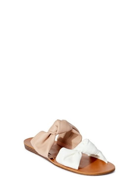 Time and Tru Knotted Slide Sandal (Women's)