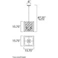 thumbnail image 4 of Maxim Lighting - Four Light Pendant - Multi-Light Pendant - Era-Four Light, 4 of 5