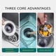 thumbnail image 2 of Peshoriadm Sink Strainer, Peshoriadm Sink Drain, Sink Upgraded Bounce Core Drain Strainer, 2 of 5