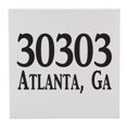 thumbnail image 2 of creative gifts International canvas 12X12 Zip code (Location), 2 of 2