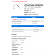 thumbnail image 2 of Pump To Gear Power Steering Pressure Line Hose Assembly - Compatible with 1977 - 1979 Ford E-150 Econoline 1978, 2 of 2