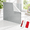 Black-silver-23.6 inch x 78.74 inch, variant on One Way Window Film Sun Blocking Heat Tint For Home See Out But Not In Static Cling & Anti Uv Black-35.4 Inch X 78.74