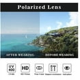 thumbnail image 3 of Square Polarized Sunglasses for Men & Women - Outdoor Sports, Golf, Driving Glasses, 3 of 7