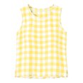 thumbnail image 5 of BUIGTTKLOP Womens Cotton Linen Tank Tops Summer Casual Crew Neck Sleeveless Top Loose Fitted Basic Tunic Shirts 2026, 5 of 8