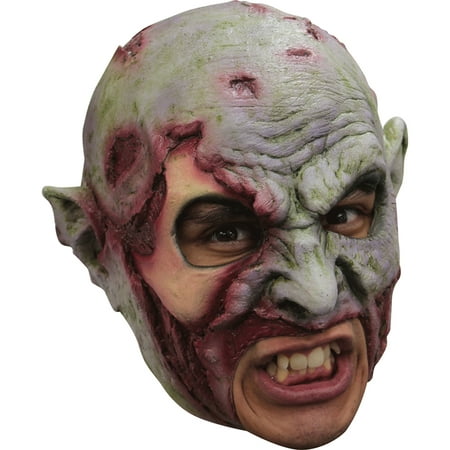 Morris Costumes Best Possible Look Chinless Zombie Walker Latex Mask, Style TB27561