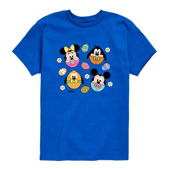 Disney - Egg Grid Toddler Short Sleeve Graphic T-Shirt