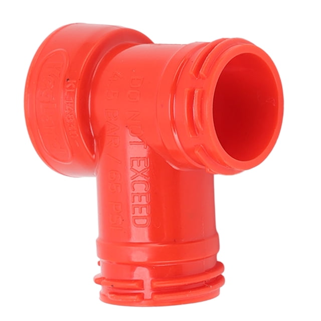 Beer Keg Tee Joints, Sealing Gasket ABS Pressure Bottle 3 Way Adapter For Dinner Party