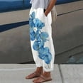 thumbnail image 1 of WILLBEST Pantalones Casuales para Mujer, Moda de Primavera y Verano, Pantalones Casuales Estampados, Pantalones Casuales con Bolsillos para Comodidad y Estilo Diario. Extra Grande, 1 of 4