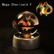 thumbnail image 1 of Pokemon 3D bola de cristal Pikachu Gengar Mew Mewtwo figuritas Base de lámpara Pokeball 3D Pokemon bola de cristal estatua niños regalo de cumpleaños, 1 of 4