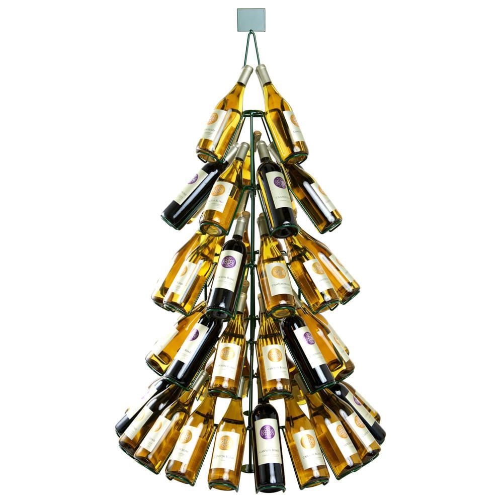 Wine Bottle Christmas Tree