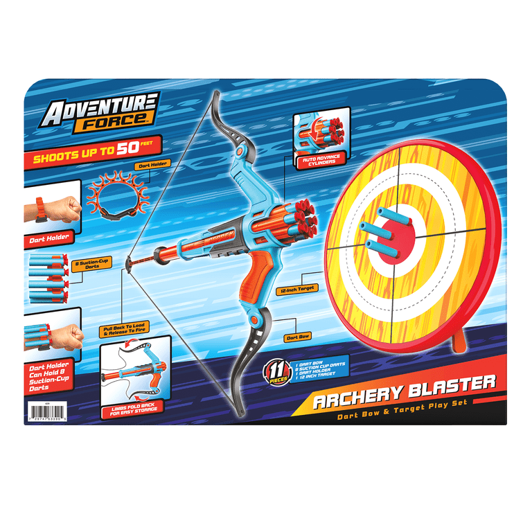 Adventure Force Dart Bow & Target Set, 11-Piece photo 8