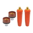 thumbnail image 2 of davian 4 Pieces Welding Cable Connector TIG Welding Panel Connector Quick Fitting Plug Socket Copper Premium Construction Suitable for Repair Replacement Red, 2 of 8