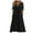 A1Black, variant on Women'S Dresses Casual V Neck Short Sleeve Boho Lace Hollow Out Front Button Maxi Dress Flowy High Waist Guest Holiday Beach Long Sundress,Grey,M