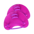 thumbnail image 4 of Paletas de mano para natación, accesorios de ejercicio para natación en regazo, equipo de entrenamiento de natación para hombres, mujeres, niños y niñ Rosa, 4 of 8