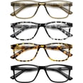 thumbnail image 2 of Lunettes de Lecture Design Eyekepper Lot de 4 Lecteurs pour Hommes et Femmes +4,00, 2 of 6