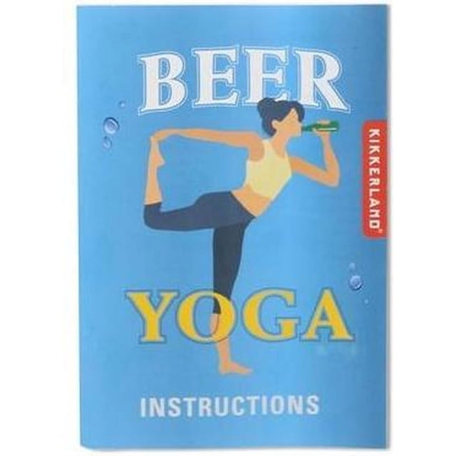 Yoga con cerveza Kikkerland