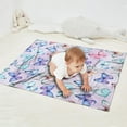 thumbnail image 2 of Light Purple Butterfly Pattern Blanket,Comfortable Soft Flannel Throw Blanket,All Season,Warm Lightweight Blankets for Sofa Bed Couch Living Room Chair,30"x40", 2 of 4