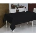 thumbnail image 6 of "6 Pack Tablecloth 60 x 126 inch Polyester Table Cloth for 8 Foot Rectangle Tables,Stain and Wrinkle Resistant Washable Fabric Table Covers Polyester Black Table Clothes for Wedding,Party,Banquet", 6 of 8