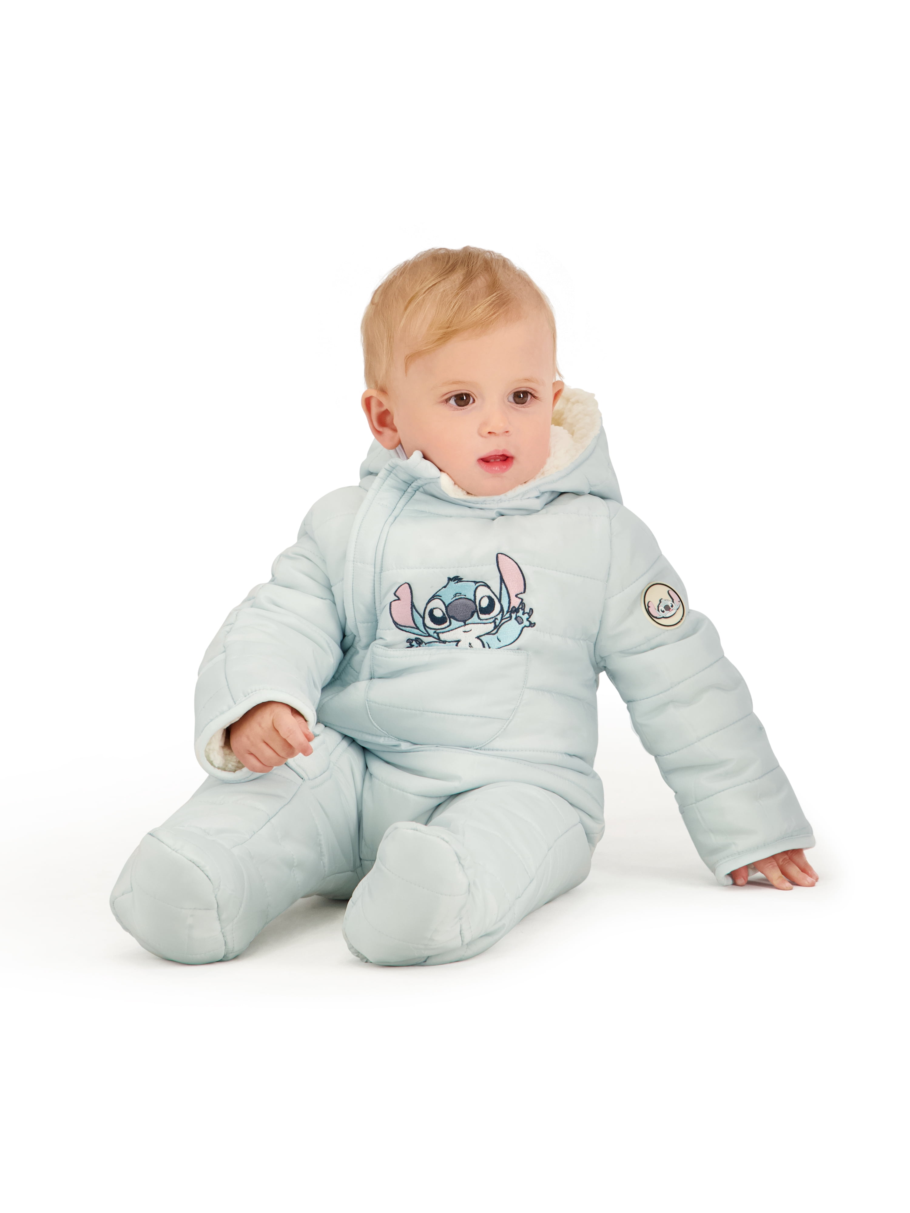 Character Baby Hooded Pram Suit, Sizes 0-9 Months