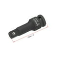thumbnail image 2 of Uxcell 1/2-Inch Drive by 3" Impact Extension Bar, High Carbon Steel, 2 of 3